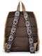 Рюкзак коричневий з орнаментом | 5915585 | фото 3