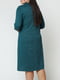 Платье-футляр зеленое в принт | 5915920 | фото 4