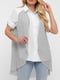 Блуза белая с узором | 5917956 | фото 3