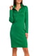Платье-футляр зеленое | 5918555 | фото 7