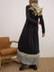 Сукня А-силуету різнокольорова з декором | 5919878 | фото 2