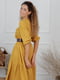Сукня А-силуету гірчичного кольору | 5919962 | фото 3