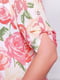 Блуза розовая в цветочный принт | 5918855 | фото 3