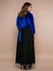 Сукня вечірня синьо-чорна | 5918910 | фото 5