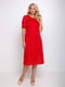 Платье А-силуэта красное | 5918913 | фото 4