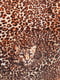 Джемпер коричневый в анималистичный принт | 5918958 | фото 3