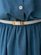 Сукня А-силуету блакитна з декором | 5918966 | фото 4