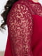 Платье А-силуэта темно-красное | 5919028 | фото 4