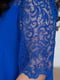 Платье А-силуэта цвета электрик | 5919030 | фото 3