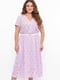 Сукня А-силуету бузкового кольору | 5919081 | фото 3