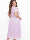 Сукня А-силуету бузкового кольору | 5919081 | фото 5