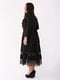 Платье А-силуэта черное | 5919133 | фото 2