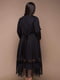 Платье А-силуэта черное | 5919133 | фото 7