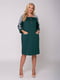 Сукня А-силуету зелена | 5919170 | фото 2