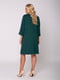 Платье А-силуэта зеленое | 5919170 | фото 3