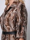Сукня-сорочка коричнева в принт | 5919191 | фото 6