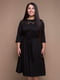 Сукня А-силуету чорна | 5919218 | фото 2