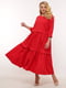 Платье А-силуэта красное | 5919231 | фото 2
