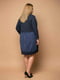 Сукня А-силуету темно-синя | 5919233 | фото 4