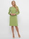 Сукня А-силуету світло-оливкового кольору | 5919268 | фото 3