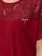 Блуза бордовая | 5919388 | фото 3