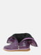 Чобітки фіолетові з візерунком | 5904004 | фото 7