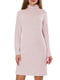 Платье-свитер розовое с узором | 5921606 | фото 2