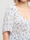 Блуза белая с цветочным принтом | 5922253 | фото 4