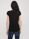 Блуза черная, декорированная пайетками | 5922281 | фото 2
