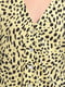 Блуза желтая с анималистическим принтом | 5922306 | фото 4