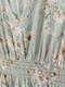 Сукня А-силуету бежева з квітковим принтом | 5923805 | фото 2