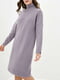 Платье-свитер фиолетовое | 5924006 | фото 2