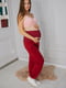 Штани для вагітних бордові | 5924157 | фото 2