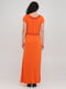 Платье А-силуэта оранжевое | 5922041 | фото 2
