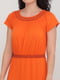 Платье А-силуэта оранжевое | 5922041 | фото 3