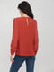 Блуза красная с принтом | 5922194 | фото 2