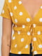 Блуза желтая в горох | 5922264 | фото 4