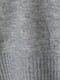 Джемпер с капюшоном серый | 5923592 | фото 2