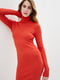 Сукня-светр морквяного кольору | 5924233 | фото 2