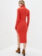 Платье-свитер морковного цвета | 5924233 | фото 3