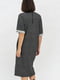 Сукня-футляр сіра з візерунком | 5703613 | фото 3
