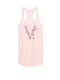 Платье-туника розовое с принтом домашнее | 5925257 | фото 3