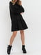 Сукня А-силуету чорна | 5904028 | фото 2