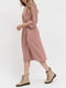 Платье А-силуэта розовое | 5904031 | фото 2