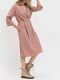 Платье А-силуэта розовое | 5904031 | фото 3