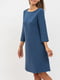 Платье А-силуэта голубое | 5904038 | фото 2