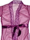 Пеньюар-халат фіолетовий з візерунком | 5929204 | фото 8
