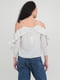 Блуза біла в горошок | 5929412 | фото 2