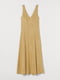Сукня А-силуету золотистого кольору | 5929764