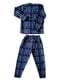 Пижама флисовая: лонгслив и брюки | 5930755 | фото 2